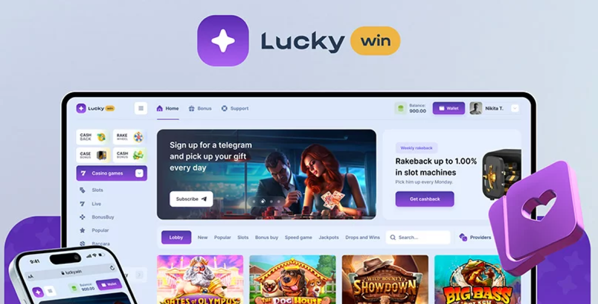 LuckyWin – Online Casino Script